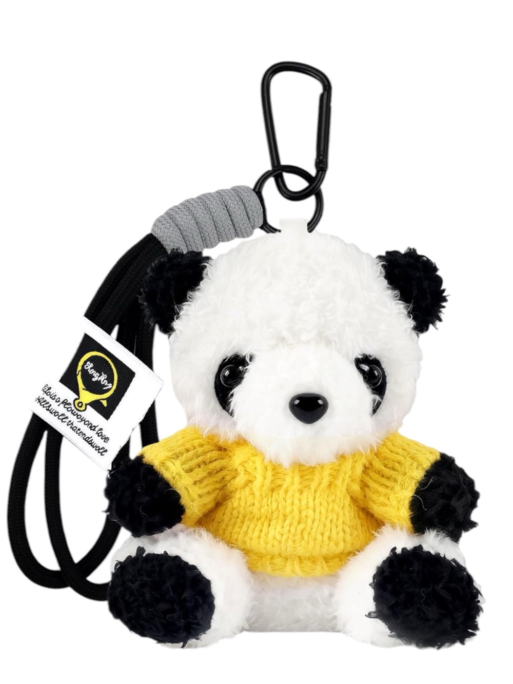 Plush Panda Bag Charm/Keychain